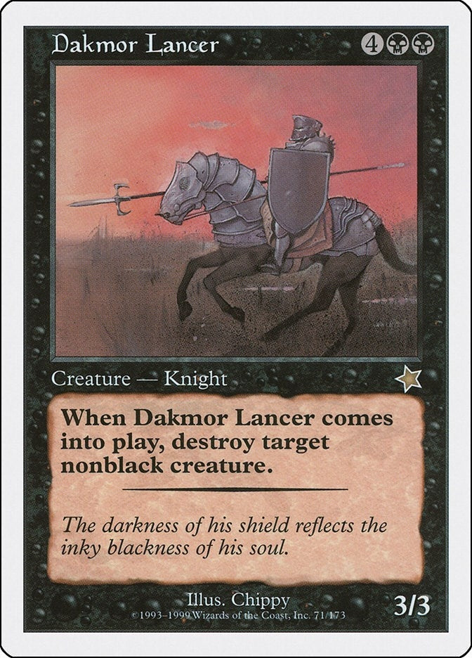 Image for Dakmor Lancer (71) (S99) - Magic: The Gathering