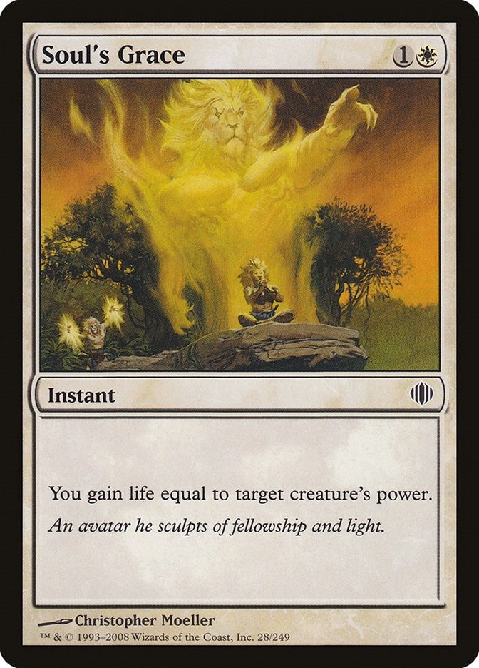 Image for Soul's Grace (28) (ALA) - Magic: The Gathering