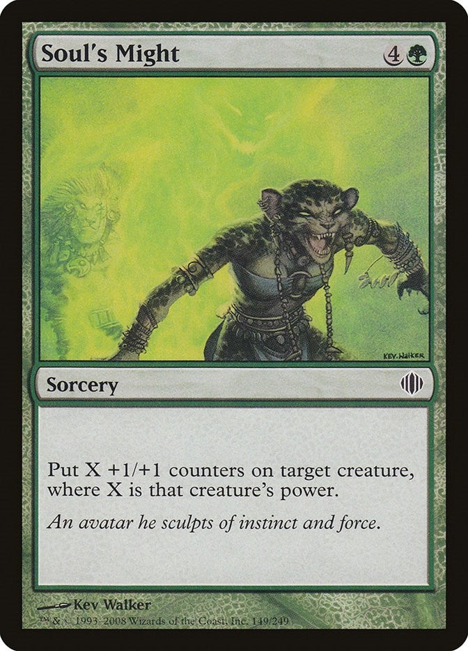 Image for Soul's Might (149) (ALA) - Magic: The Gathering