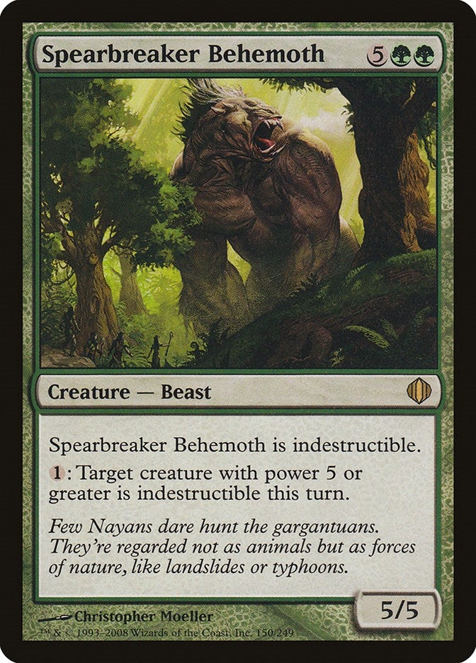Image for Spearbreaker Behemoth (150) (ALA) - Magic: The Gathering