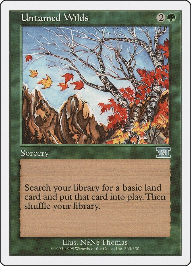 Image for Untamed Wilds (263) (6ED) - Magic: The Gathering