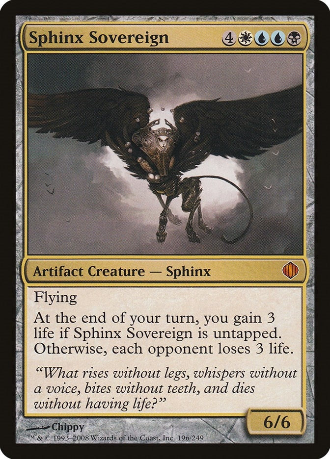 Image for Sphinx Sovereign (196) (ALA) - Magic: The Gathering