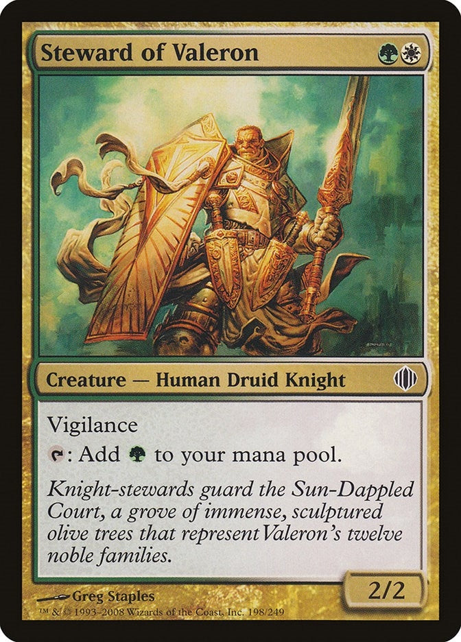 Image for Steward of Valeron (198) (ALA) - Magic: The Gathering