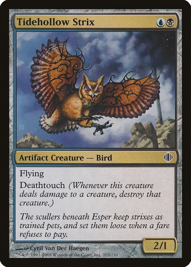 Image for Tidehollow Strix (203) (ALA) - Magic: The Gathering