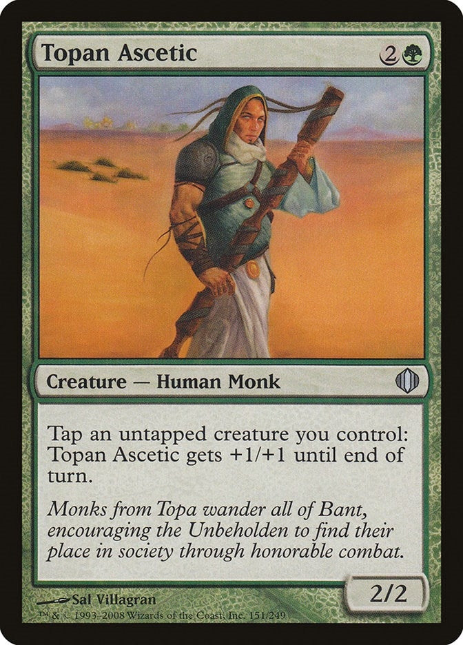 Image for Topan Ascetic (151) (ALA) - Magic: The Gathering