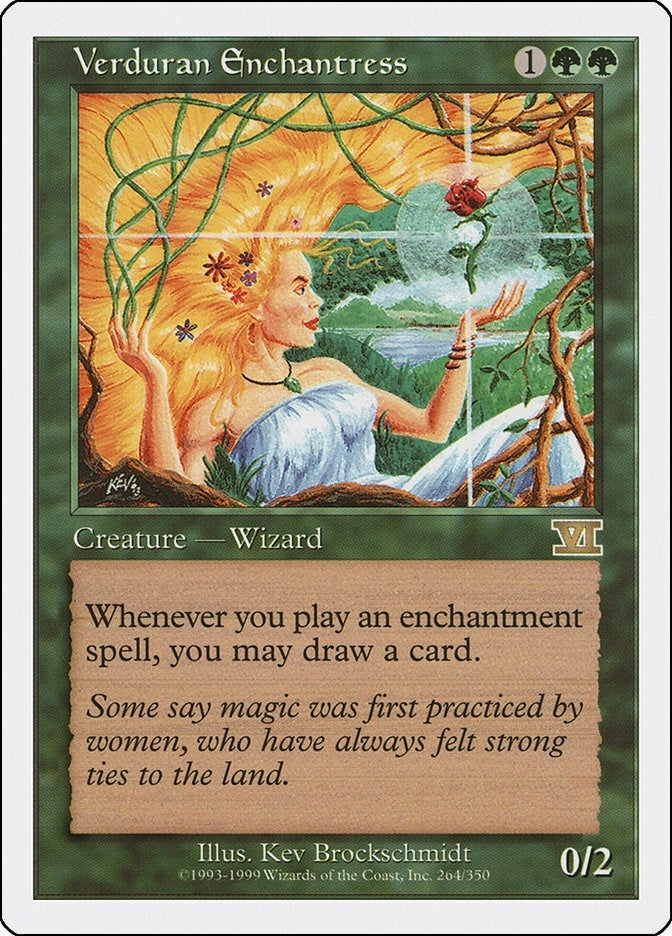 Image for Verduran Enchantress (264) (6ED) - Magic: The Gathering