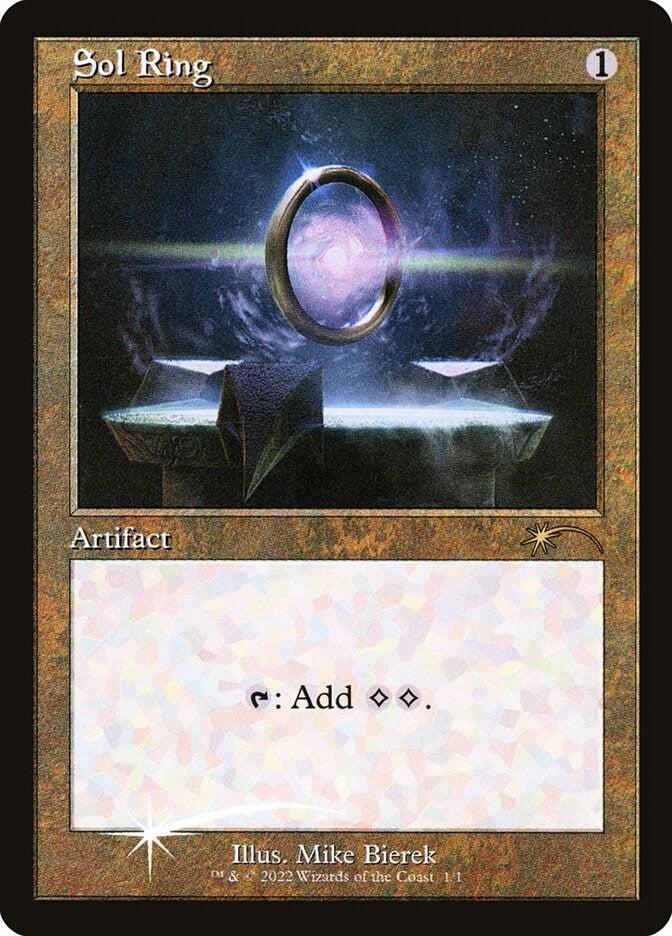 Image for Sol Ring (Retro Frame) (1) (WPN) - Magic: The Gathering