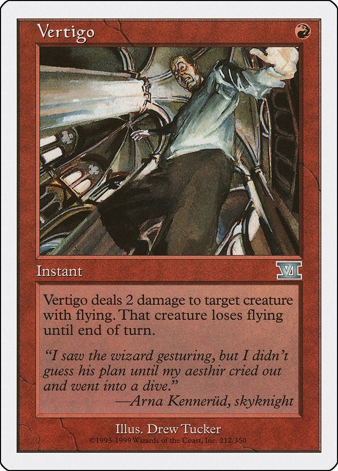 Image for Vertigo (212) (6ED) - Magic: The Gathering