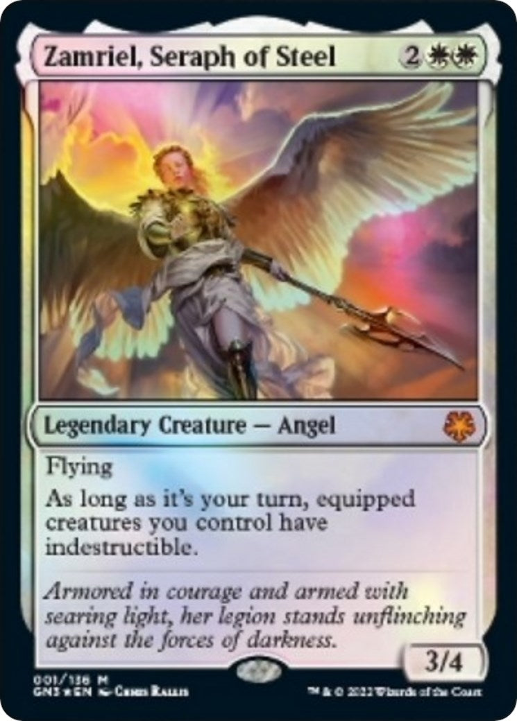 Image for Zamriel, Seraph of Steel (1) (GN3) - Magic: The Gathering
