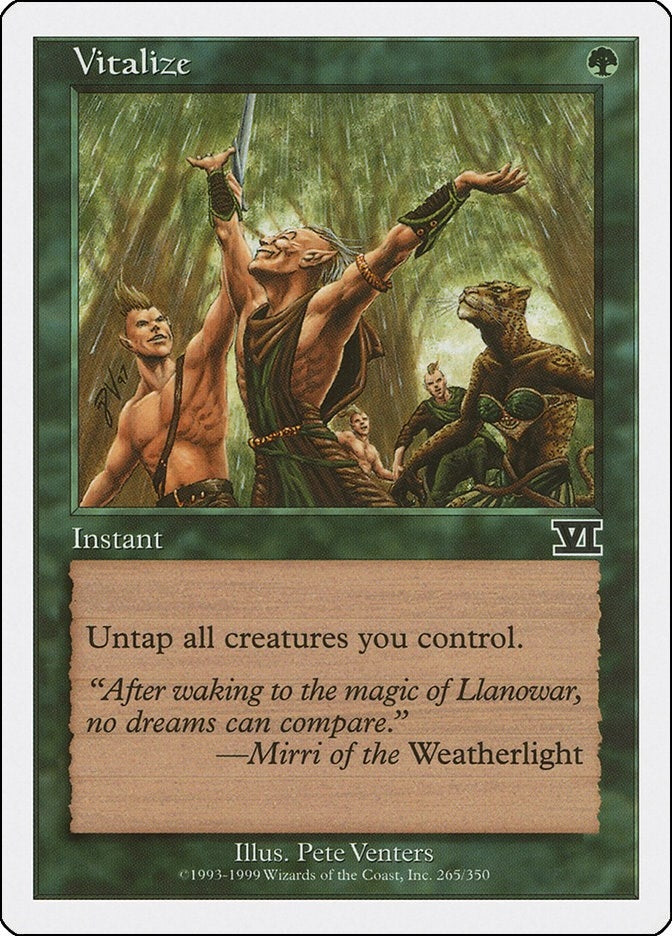 Image for Vitalize (265) (6ED) - Magic: The Gathering