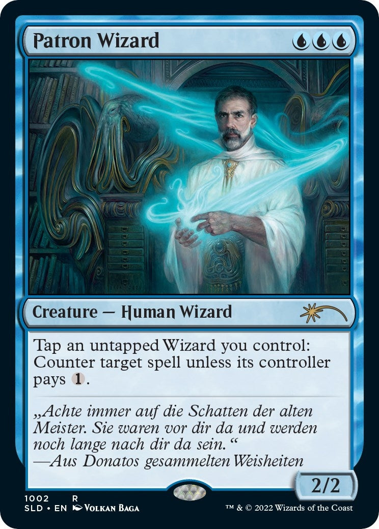 Image for Patron Wizard (1002) (SLD) - Magic: The Gathering