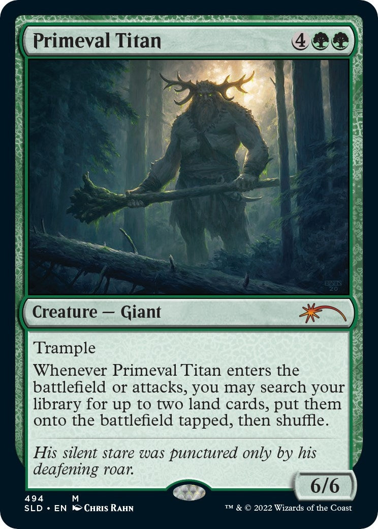 Image for Primeval Titan (494) (494) (SLD) - Magic: The Gathering