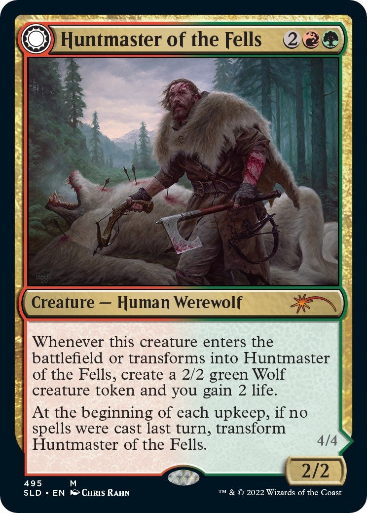 Image for Huntmaster of the Fells (495) (SLD) - Magic: The Gathering