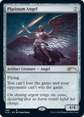 Image for Platinum Angel (496) (SLD) - Magic: The Gathering