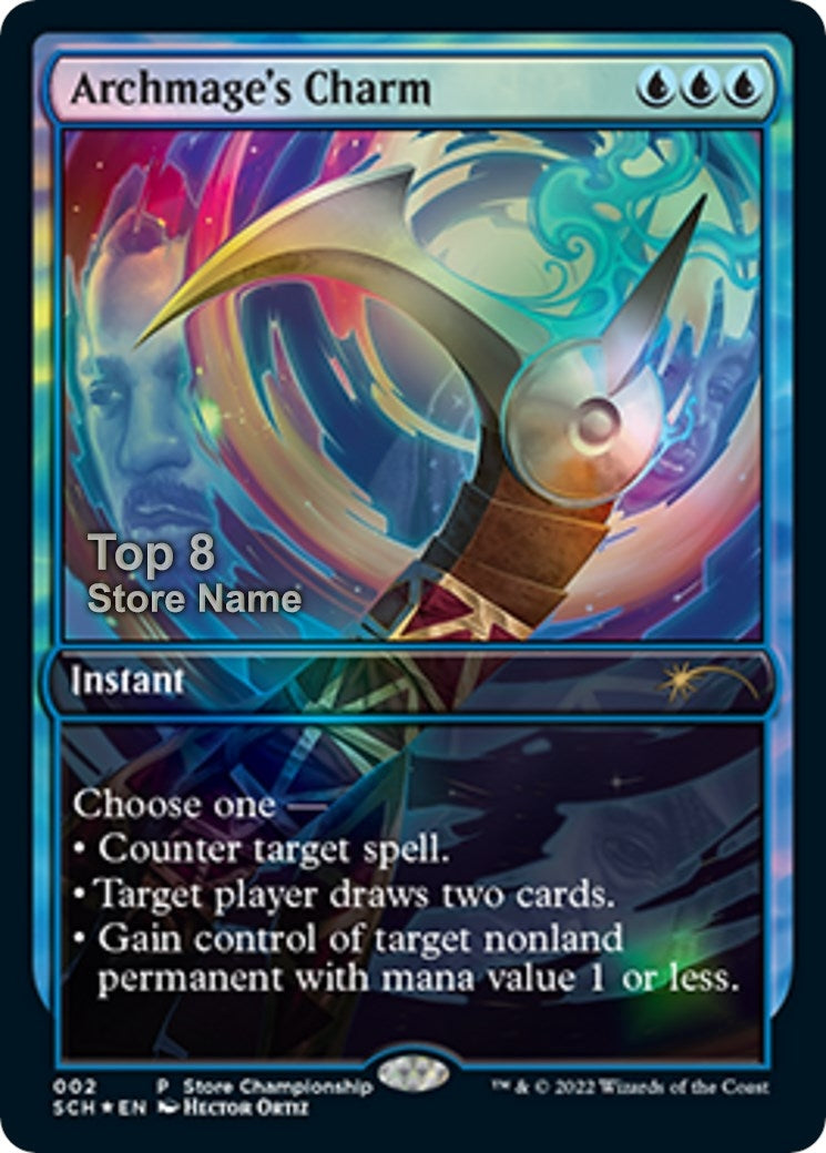 Image for Archmage's Charm (Top 8) (2) (GAME) - Magic: The Gathering