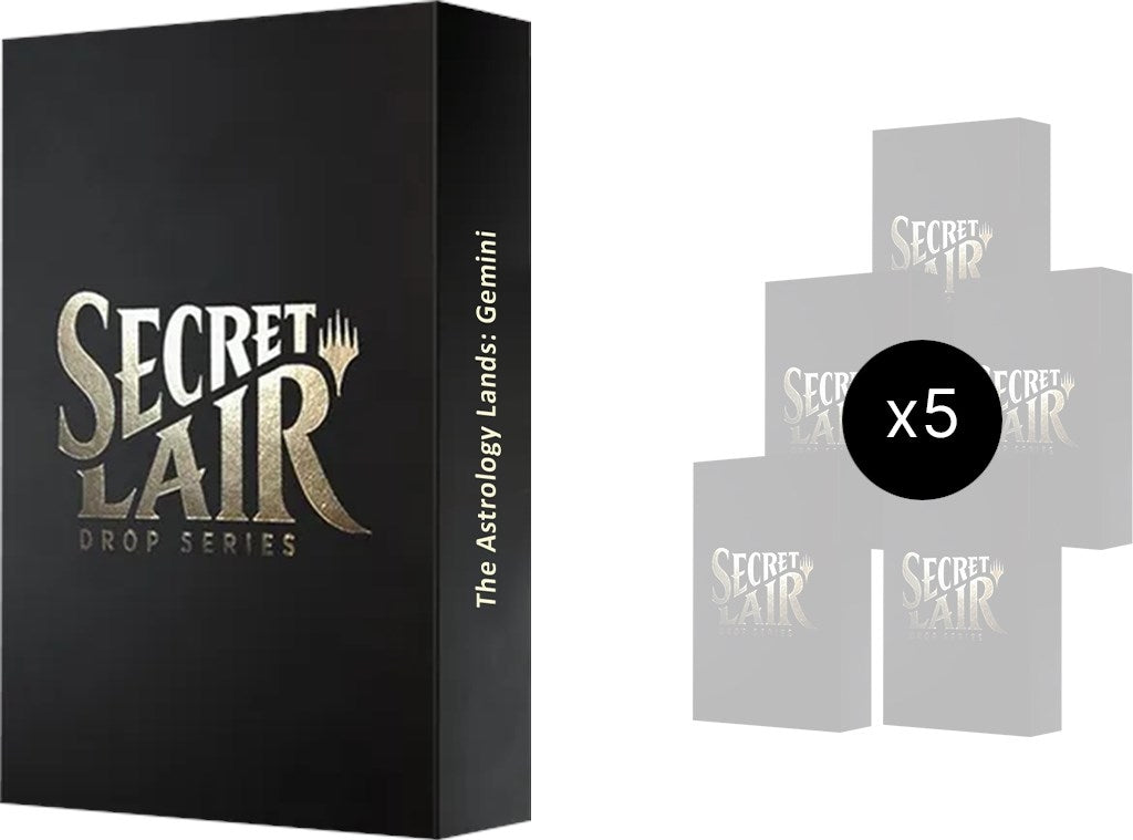 Image for Secret Lair Drop: Astrology Lands (Gemini) Bundle - Non-Foil Edition - Magic: The Gathering