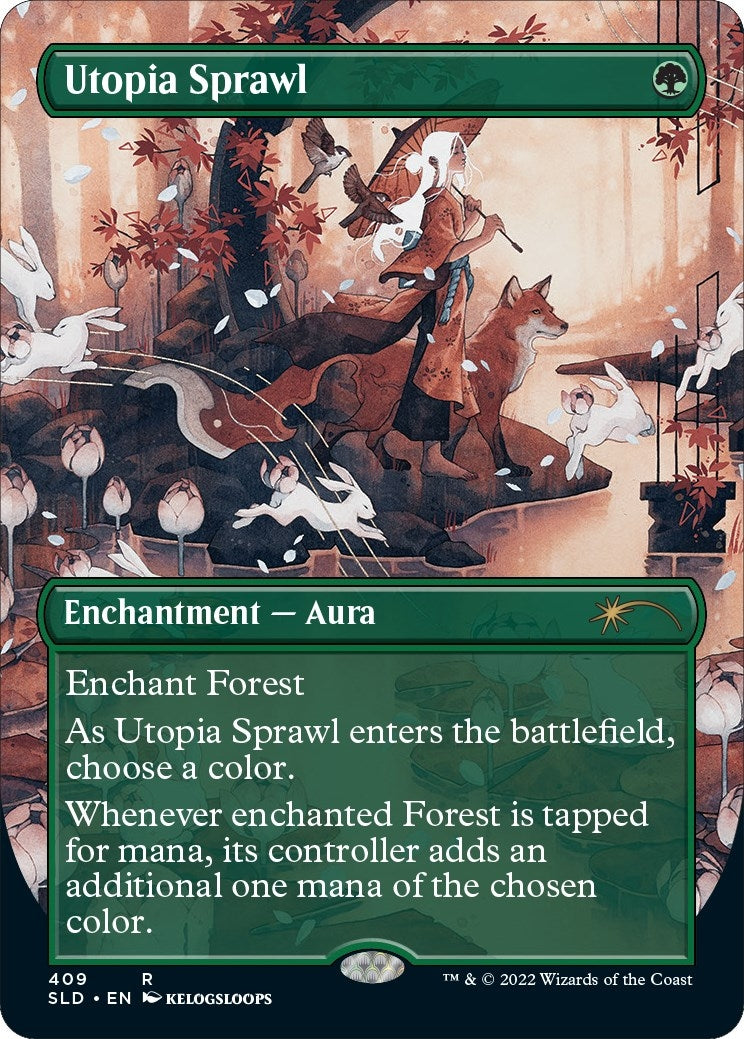Image for Utopia Sprawl (409) (409) (SLD) - Magic: The Gathering