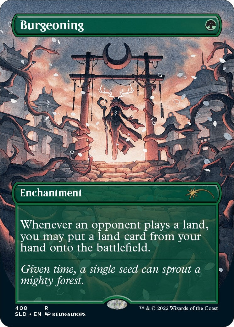 Image for Burgeoning (Borderless) (408) (SLD) - Magic: The Gathering