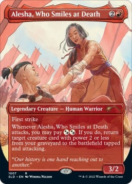 Image for Alesha, Who Smiles at Death (1007) (SLD) - Magic: The Gathering