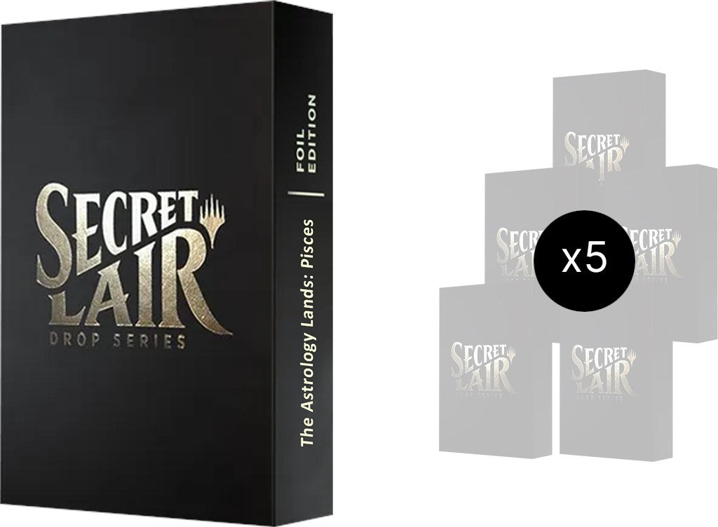 Image for Secret Lair: Astrology Lands (Pisces) Bundle - Traditional Foil Edition - Magic: The Gathering