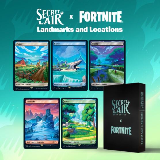 Secret Lair Fortnite Landmarks and Locations