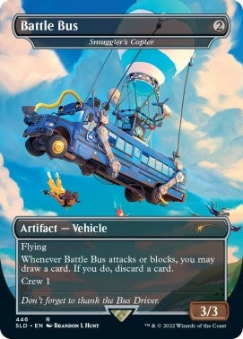 Image for Battle Bus - Smuggler's Copter (446) (SLD) - Magic: The Gathering