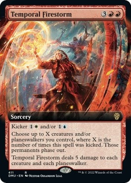 Temporal Firestorm (Extended Art) (411) (DMU)