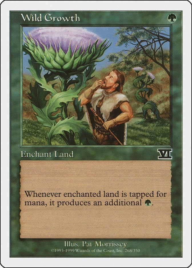 Image for Wild Growth (268) (6ED) - Magic: The Gathering