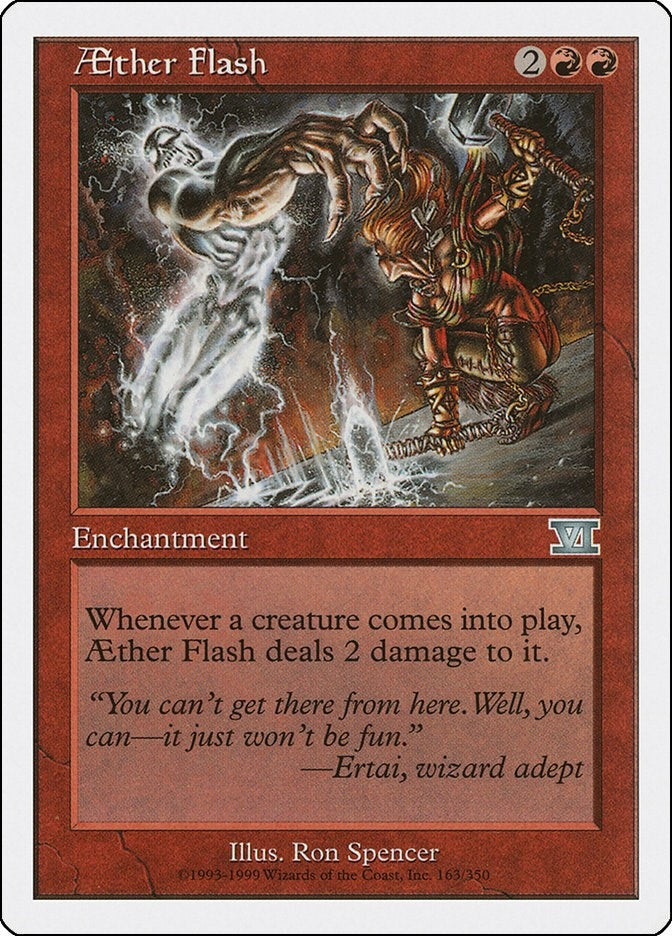 Image for Aether Flash (163) (6ED) - Magic: The Gathering