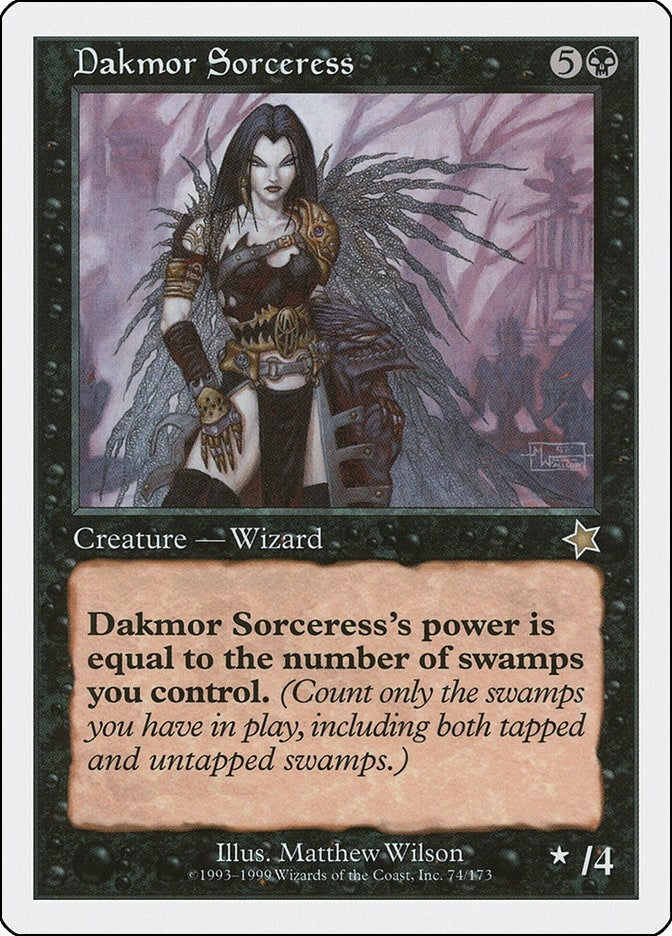 Image for Dakmor Sorceress (74) (S99) - Magic: The Gathering