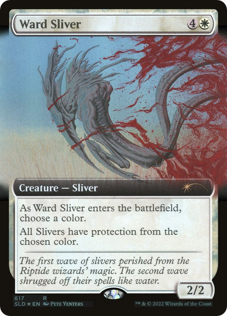 Image for Ward Sliver (Extended Art) (617) (SLD) - Magic: The Gathering
