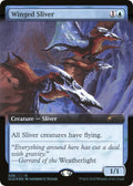 Image for Winged Sliver (Extended Art) (628) (SLD) - Magic: The Gathering