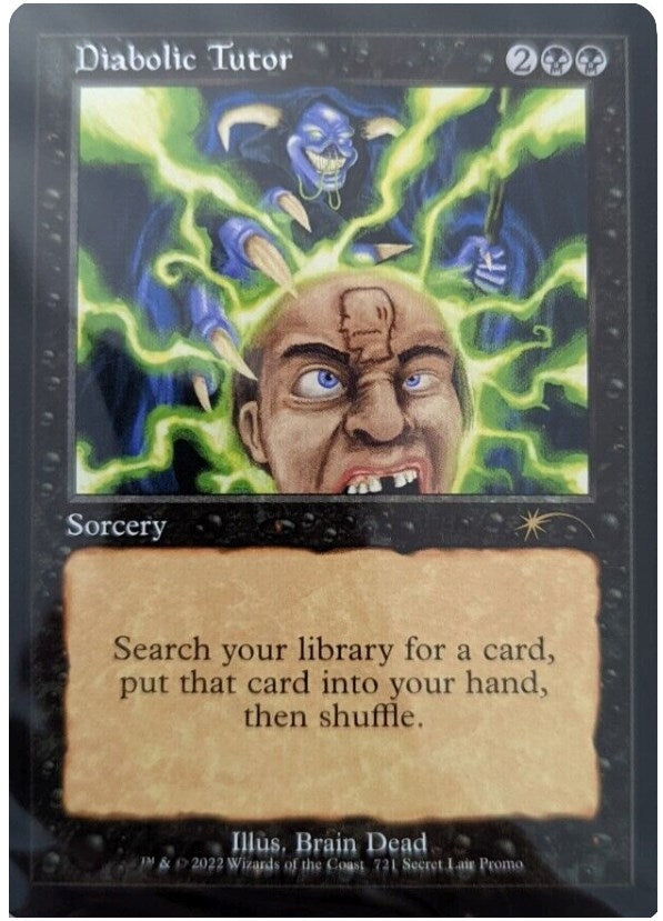 Image for Diabolic Tutor (721) (721) (SLD) - Magic: The Gathering