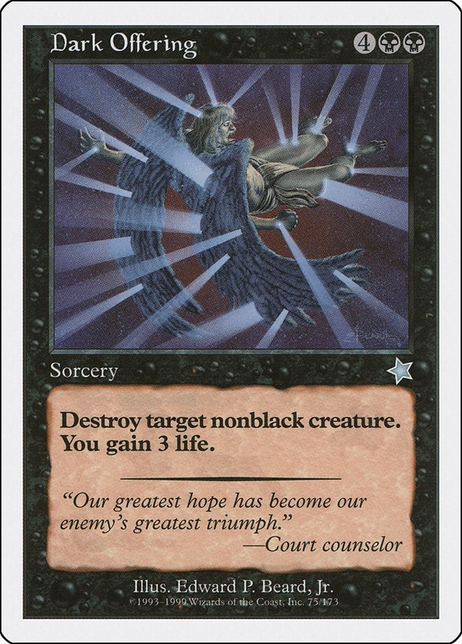 Image for Dark Offering (75) (S99) - Magic: The Gathering
