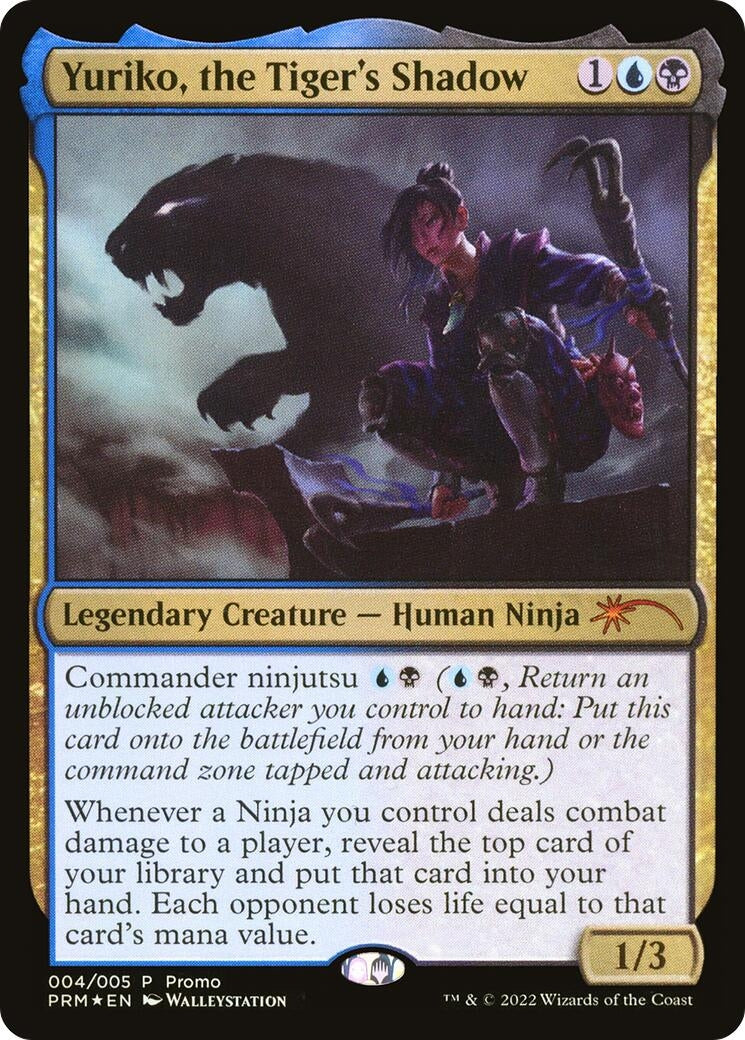 Image for Yuriko, the Tiger's Shadow (4) (UMP) - Magic: The Gathering