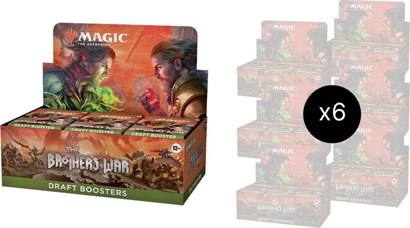 Image for The Brothers' War - Draft Booster Box Case - Magic: The Gathering