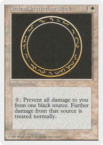 Circle of Protection: Black (2PS)