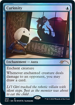 Image for Curiosity (403) (SLD) - Magic: The Gathering