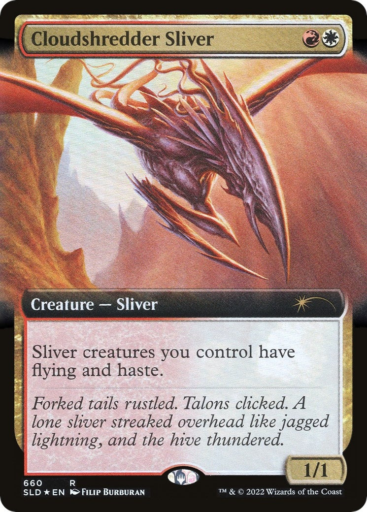 Image for Cloudshredder Sliver (Extended Art) (660) (SLD) - Magic: The Gathering