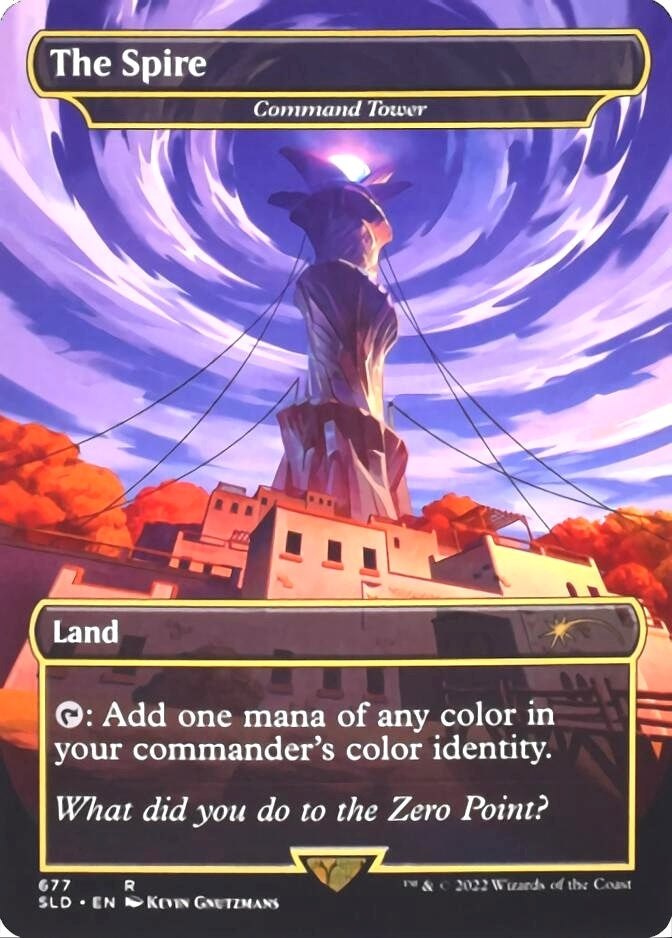 Image for The Spire - Command Tower (677) (SLD) - Magic: The Gathering