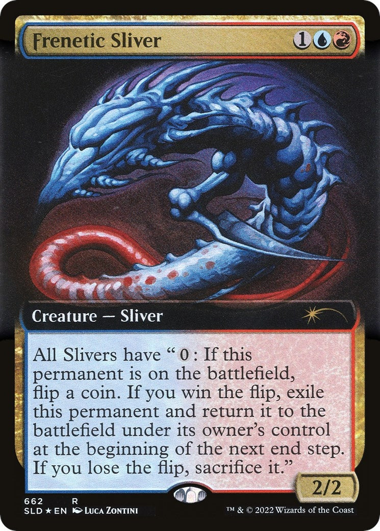 Image for Frenetic Sliver (Extended Art) (662) (SLD) - Magic: The Gathering