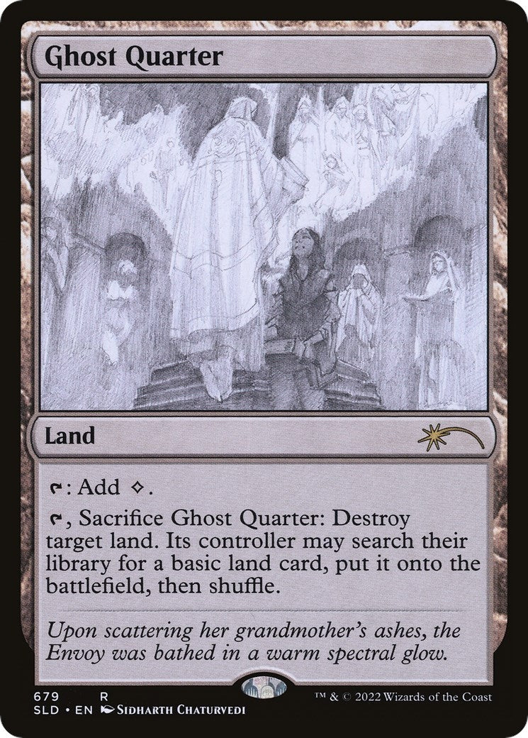 Image for Ghost Quarter (679) (679) (SLD) - Magic: The Gathering