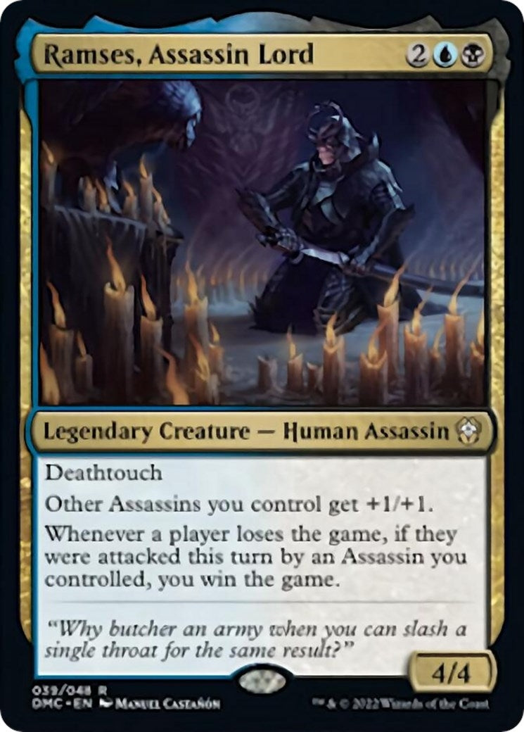 Ramses, Assassin Lord (39) (DMC)