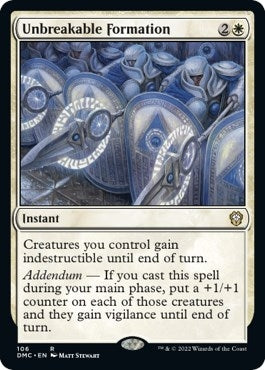 Unbreakable Formation (106) (DMC)