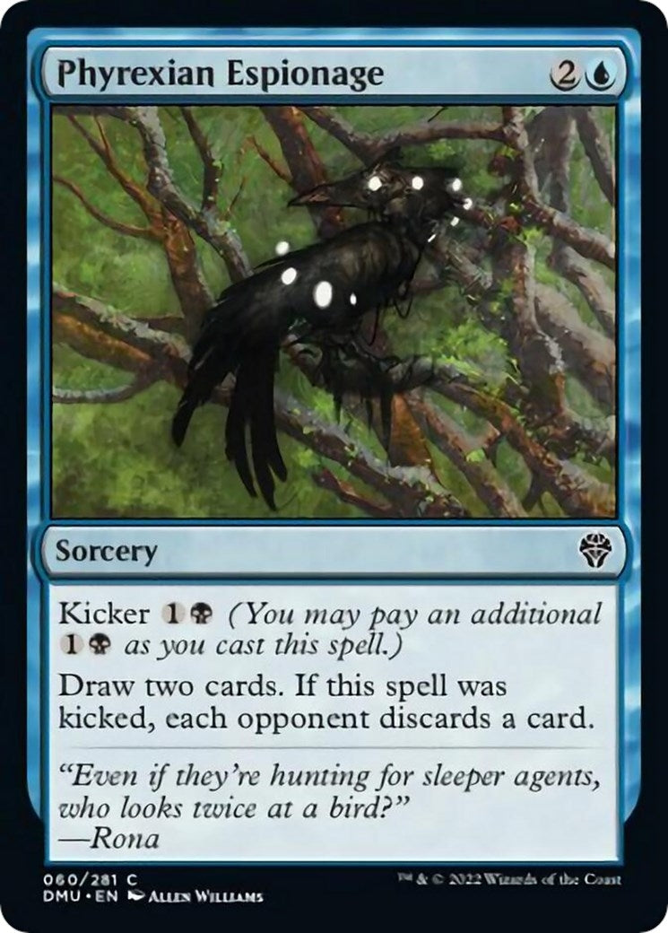 Phyrexian Espionage (60) (DMU)