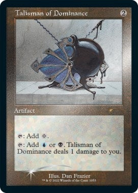 Image for Talisman of Dominance (Retro Frame) (Foil Etched) (1053) (SLD) - Magic: The Gathering
