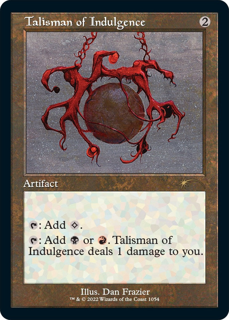 Image for Talisman of Indulgence (Retro Frame) (1054) (SLD) - Magic: The Gathering
