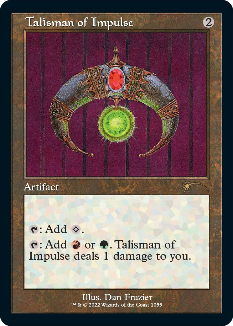Image for Talisman of Impulse (Retro Frame) (1055) (SLD) - Magic: The Gathering