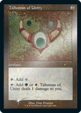 Image for Talisman of Unity (Retro Frame) (Foil Etched) (1056) (SLD) - Magic: The Gathering