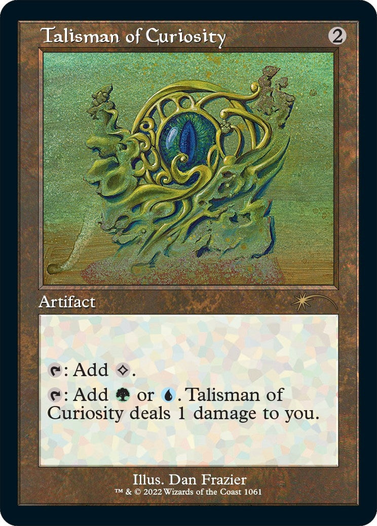 Image for Talisman of Curiosity (Retro Frame) (1061) (SLD) - Magic: The Gathering